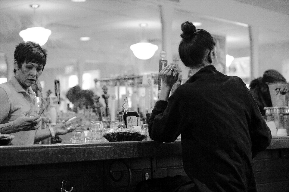 Oyster house gray work gray house