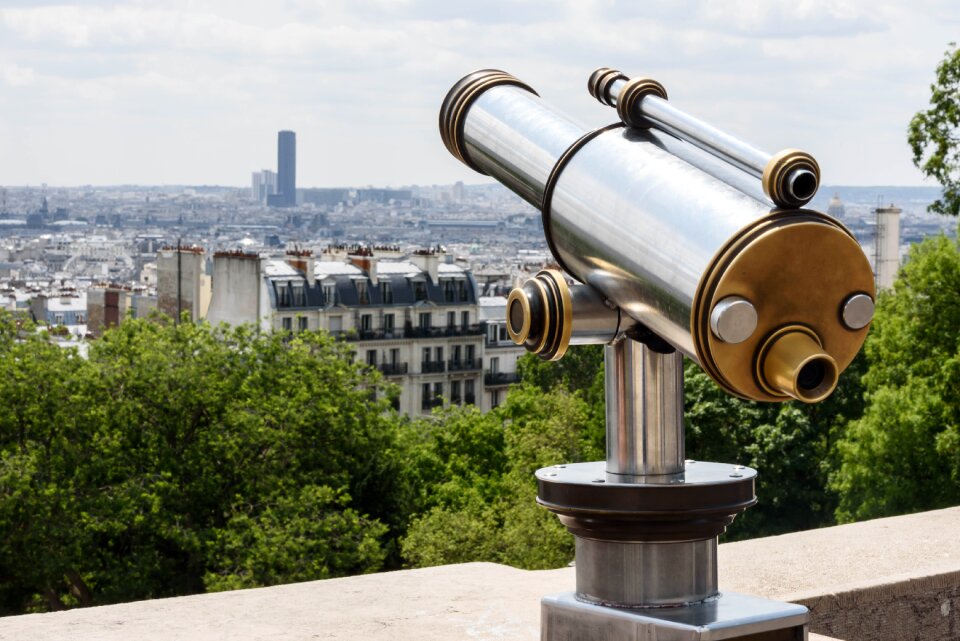 Cityscape outdoors telescope