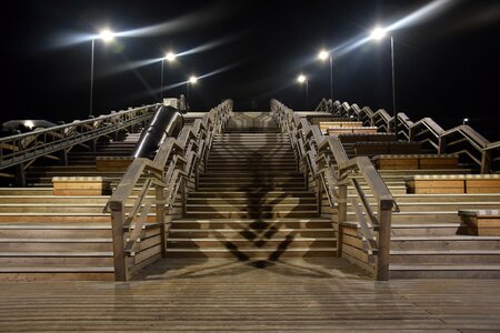 Stairs island north sea photo