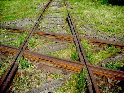 Gleise crossroads travel