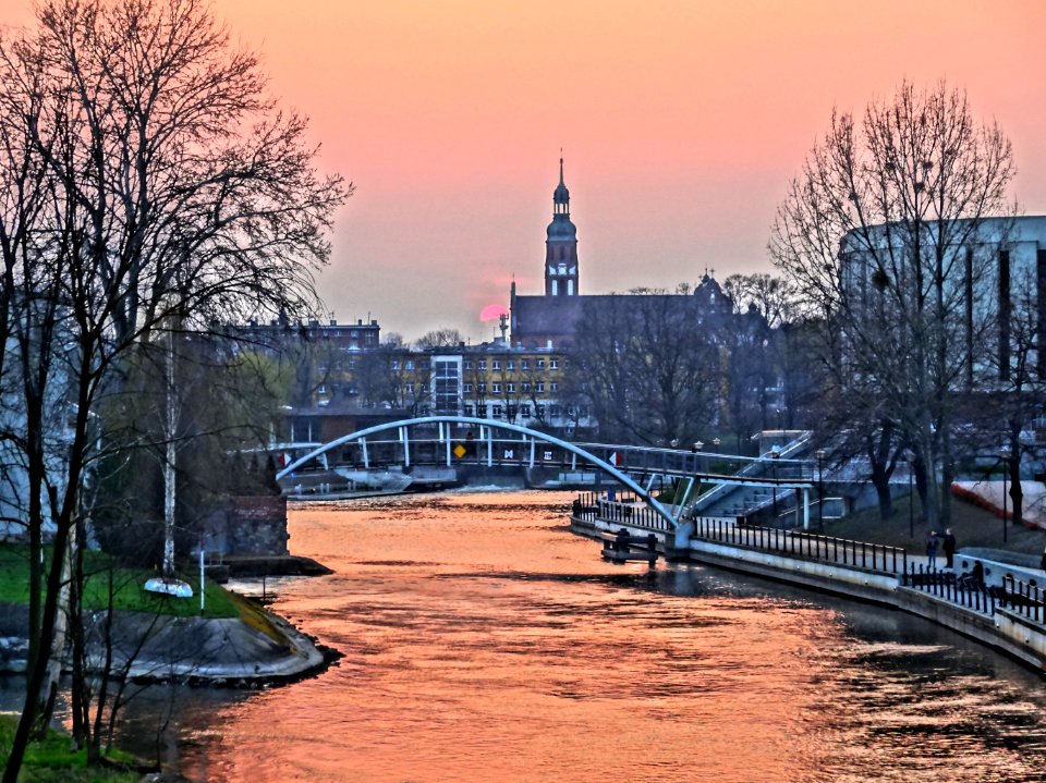 Bdg view from SKbridge sunset 1 04-2014