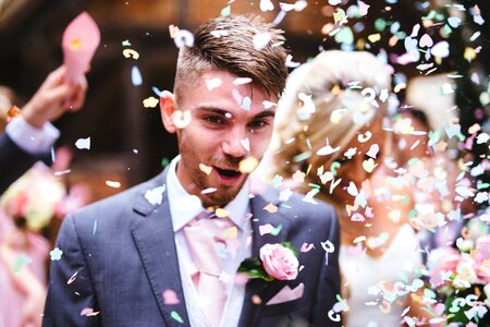 Marriage people veil
