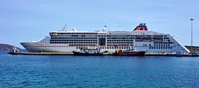 Europe mediterranean cruise ship photo