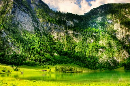 Alpine mountains nature