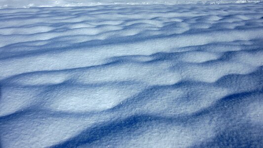 Powder snow snow crystals snowy photo