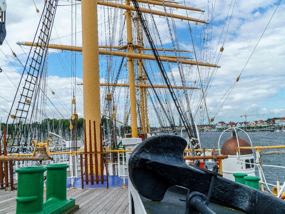 Ship baltic sea lake