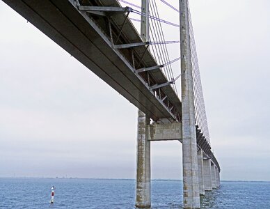 Sweden - denmark railway highway photo