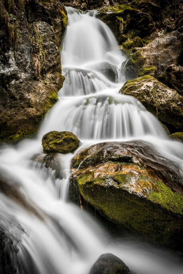 Waterfall nature flow