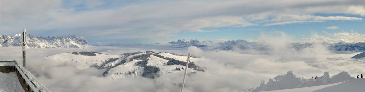 The hohe salve panorama alps
