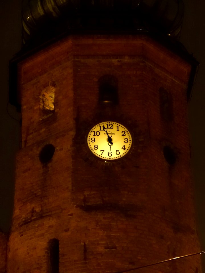 Bdg Klaryski zegar noc 12-2013