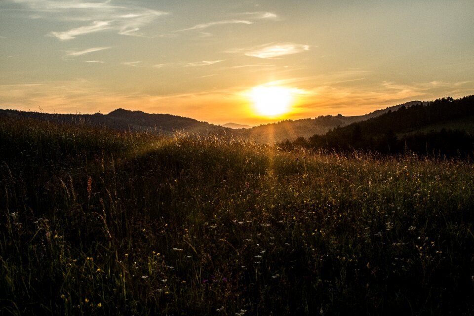Nature mountains horizon
