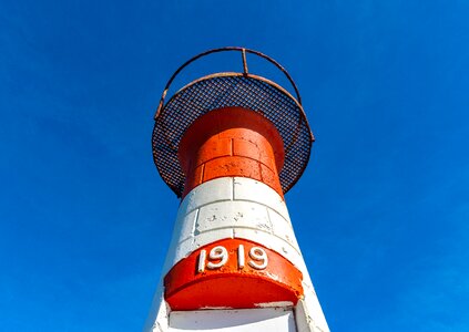 Blue blue sky structure photo