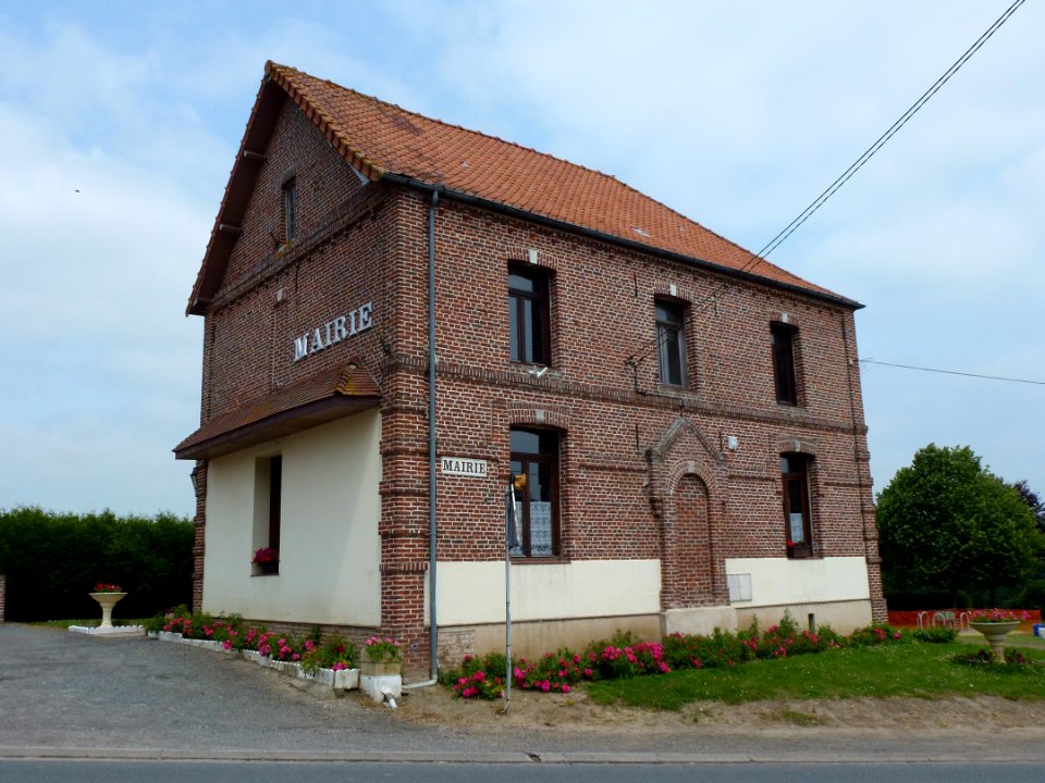 Bailleul-lès-Pernes (Pas-de-Calais, Fr) mairie