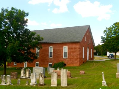 Bairs Mennonite Meetinghouse Heidelberg Township, York Co PA photo