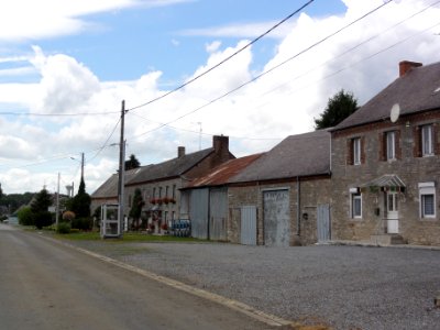 Baives (Nord, Fr) la Rue Pincipale