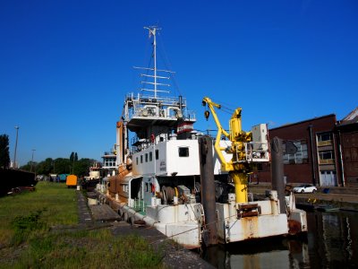 Baggermolen 1 - ENI 06105252, Kattendijkdok, Port of Antwerp, pic3