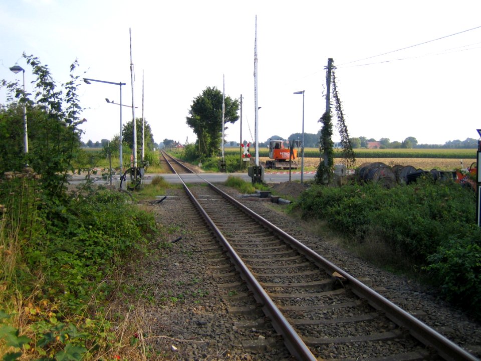 Bahnhof Holtwick Richtung Coesfeld