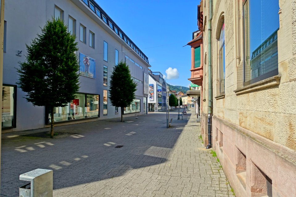 Bad Säckingen Schützenstraße Ost-West-Ansicht