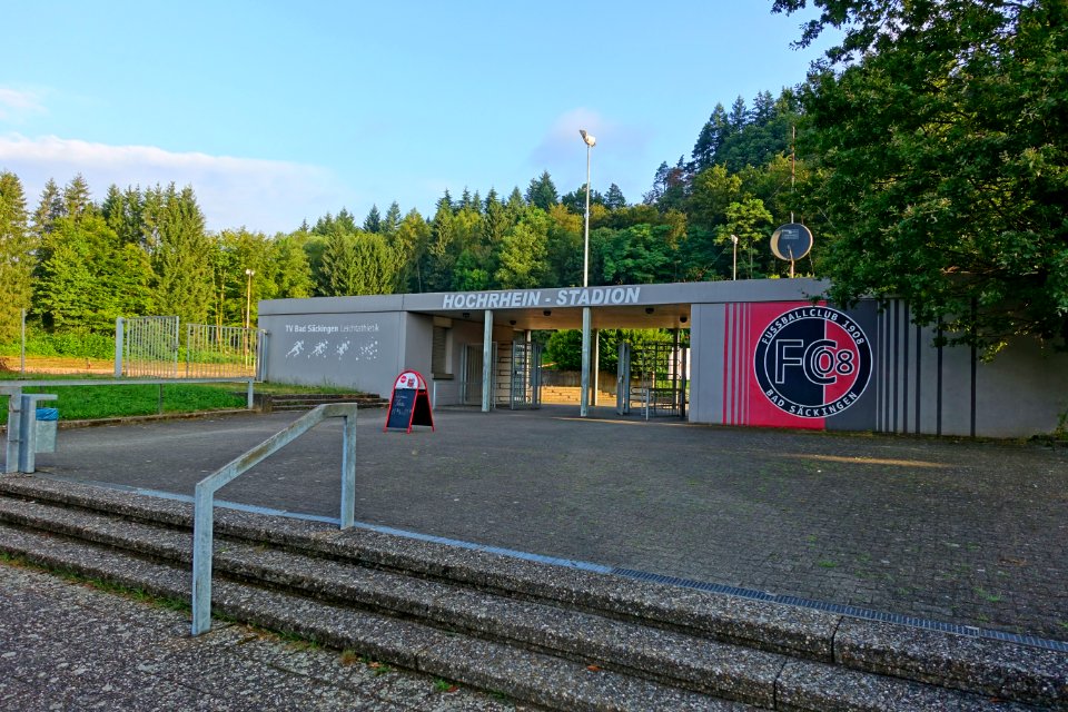 Bad Säckingen Hochrhein-Stadion Eingang