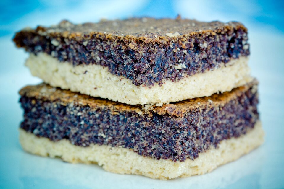 Piece of cake cake poppy