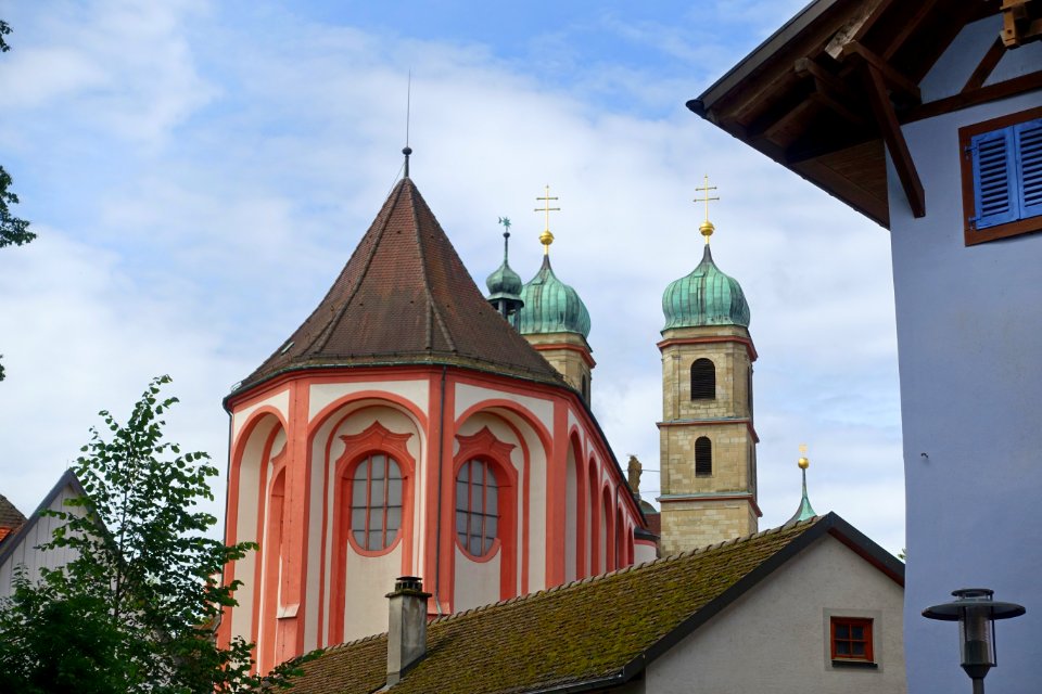 Bad Säckingen Münster Ost-Ansicht Rheinallee