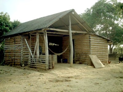 Bahareque llanos house from Venezuela