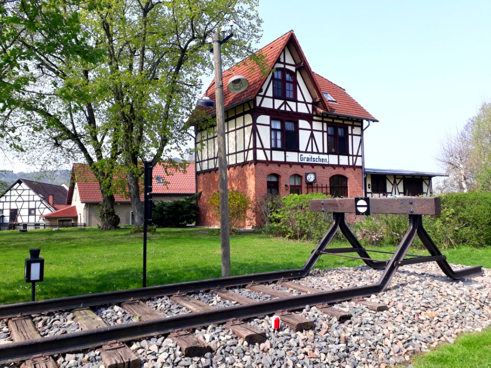 Bahnhof Graitschen - 1