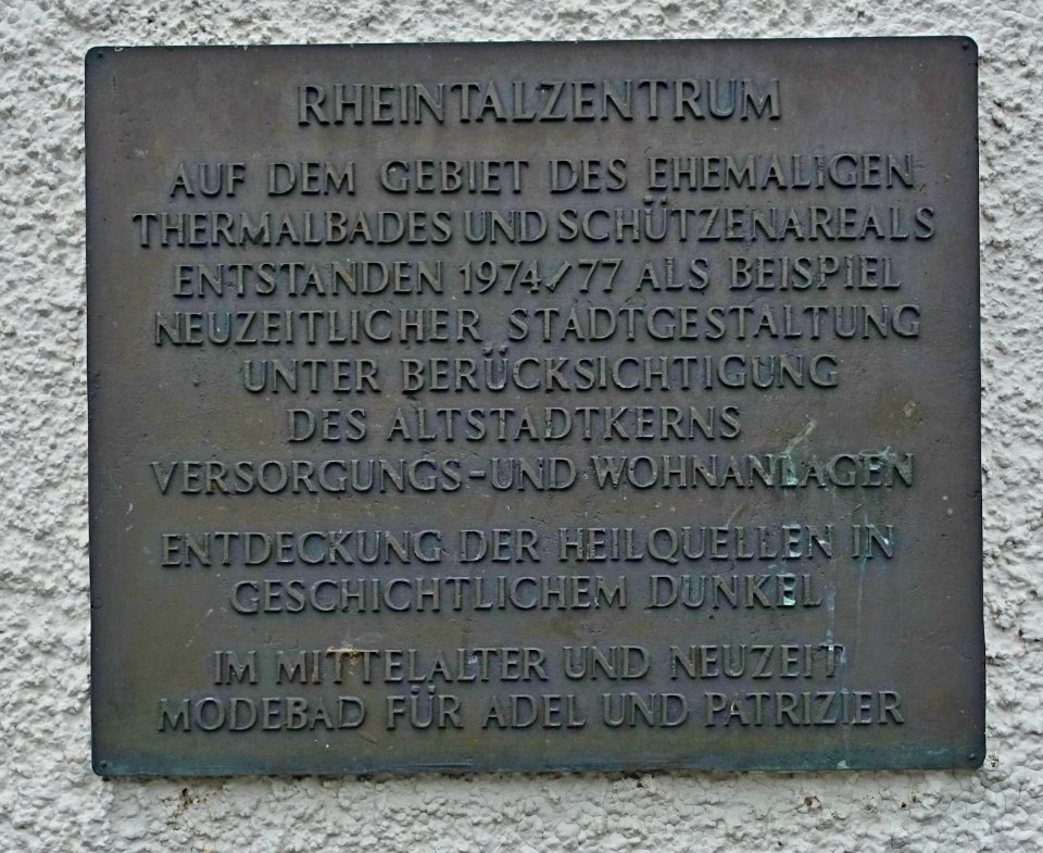 Bad Säckingen Tafel Rheintalzentrum