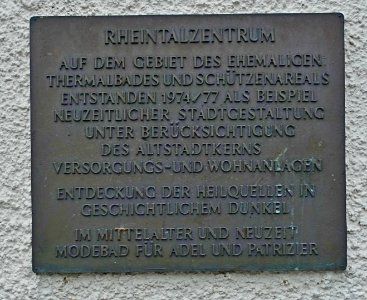 Bad Säckingen Tafel Rheintalzentrum