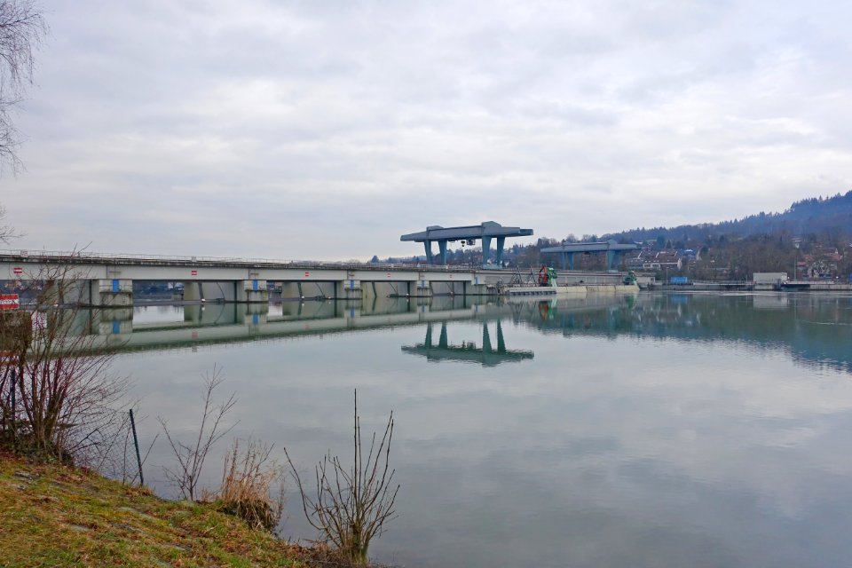 Bad Säckingen Rheinkraftwerk Säckingen (RKS) 3