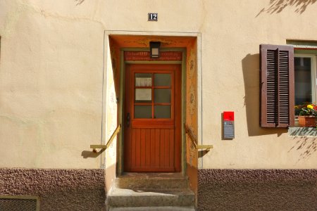 Bad Säckingen Fischergasse 12 Haus Fischerzunft Eingang