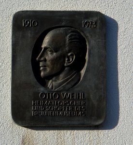 Bad Vilbel, Brunnen- und Bädermuseum, Tafel Weihl