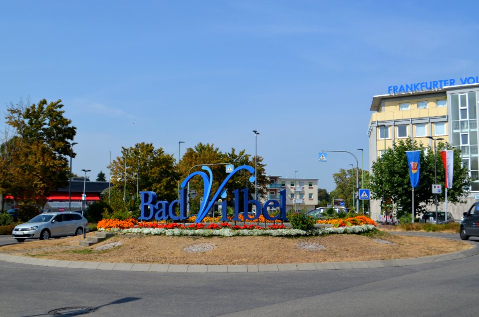 Bad Vilbel, Kreisel Frankfurter und Kasseler Straße