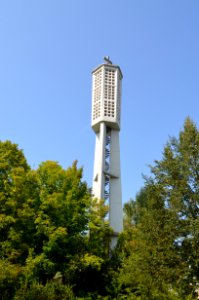 Bad Vilbel, Katholische Pfarrkirche Verklärung Christi, Turm