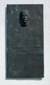 Bad Vilbel, Frankfurter Straße 85, Tafel Chambré