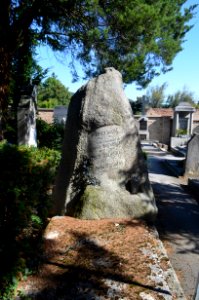 Baden, Helenenfriedhof, Grab Fritz Dachs