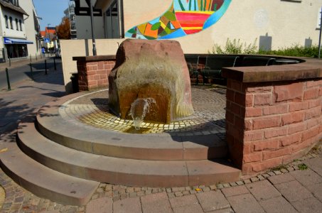 Bad Vilbel, Brunnen Baugasse - Frankfurter Straße