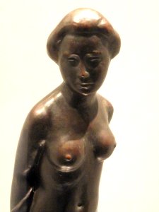 Baigneuse Debout by Aristide Maillot (detail) - Corcoran Gallery of Art - DSC01390