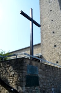 Bad Vilbel, Heilig-Geist-Kirche, Heilsberg-Kreuz