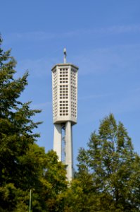 Bad Vilbel, Katholische Pfarrkirche Verklärung Christi, Turm (1)