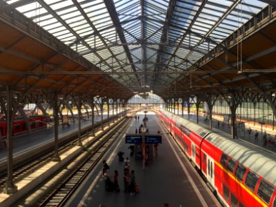 Bahnhofshalle Lübeck Hauptbahnhof