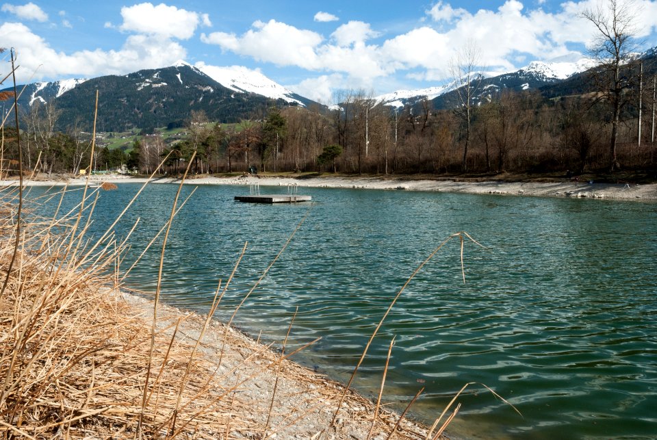 Badesee Weißlahn von NW