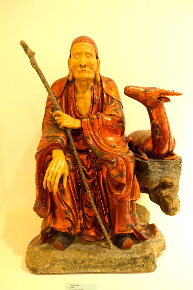 Bahulater, Tay Phuong pagoda, Ha Tay province, 1794 AD, lacquered wood - Vietnam National Museum of Fine Arts - Hanoi, Vietnam - DSC05074
