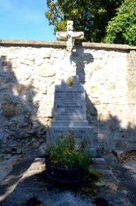 Baden, Helenenfriedhof, Grab Peter Edler von Ther