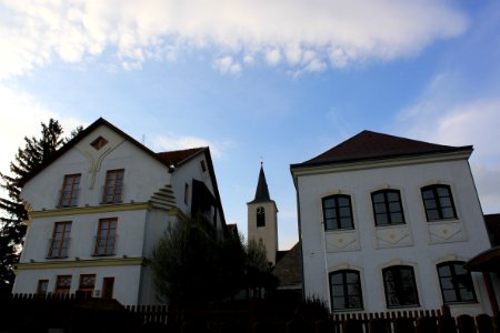 Bad Traunstein Kirche und Georgshaus