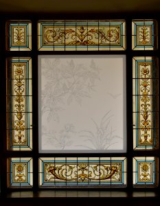 BadGastein Kaiserhof Glasfenster Treppenhaus 01