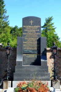 Baden, Helenenfriedhof, Grab Rudolf Montecuccoli (1)