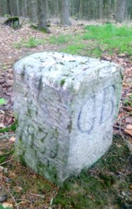 Baden-Bayern Grenzstein 691 2