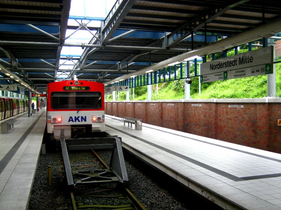 Bahnstation Norderstedt Mitte