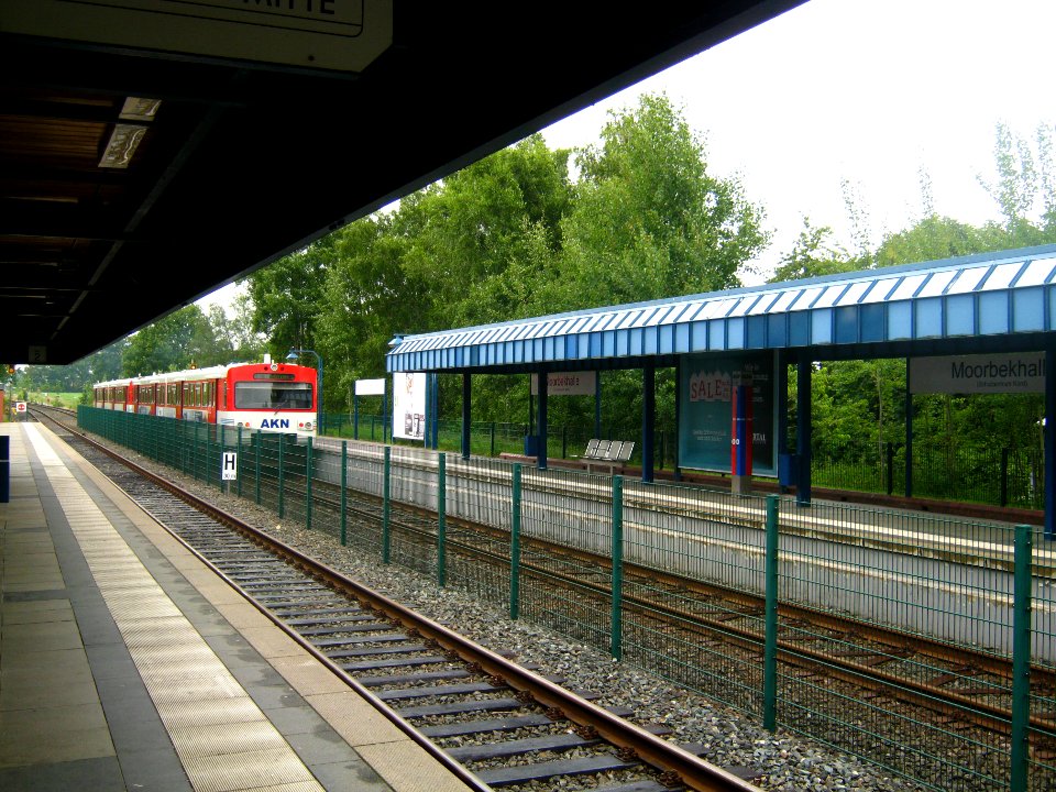 Bahnstation Moorbekhalle